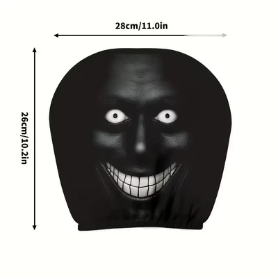 Universal seat cover — with Cool Car Prints - 07-double-sided-1-pack-26cm28cm