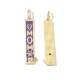 European and American Light Luxury MOM Eyes 18K Real Gold Copper Zircon Pendant Women Love Lock Leaves DIY Necklace Accessories