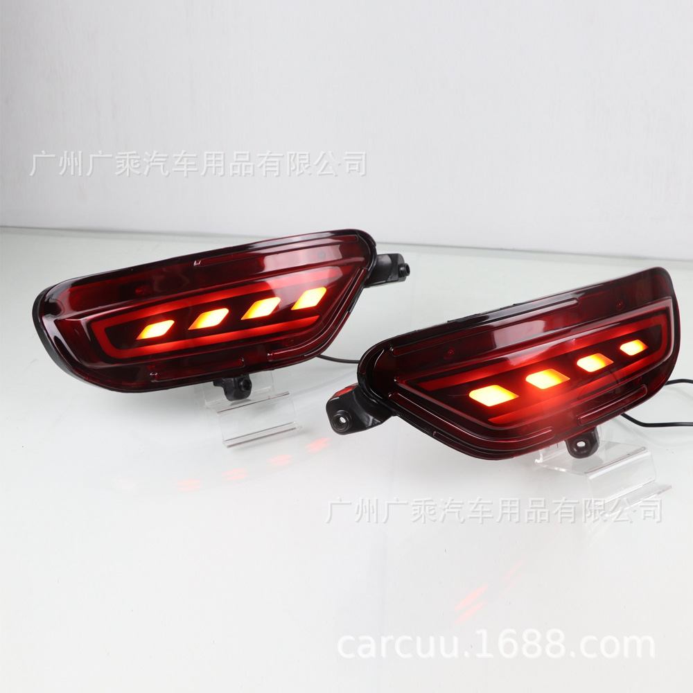 Para Mazda CX-5 parachoques trasero luz 3 función Streamer luz de freno 17-21 Mazda CX-5