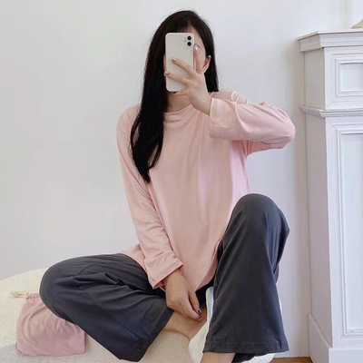 pajamas new pattern Autumn and winter Long sleeve trousers Two suit . Thin section leisure time Exorcism Home Furnishings