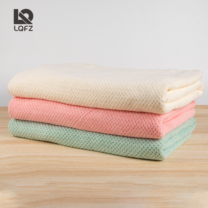 Toalla de baño a cuadros de piña 90*170 hogar extra grueso fuerte absorbente adulto baño Toalla de playa traje al por mayor