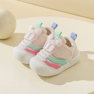 2024 Spring New Caterpillar Toddler Shoes Women's Breathable Mesh Baby Shoes Men's Non-slip Wear-resistant Shoes Wholesale