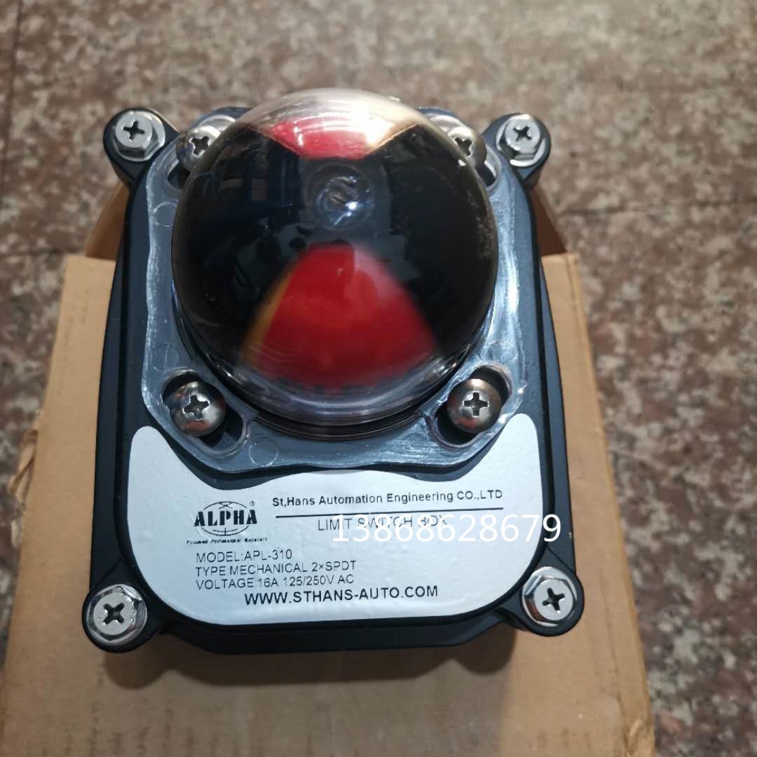 ALPHA气动阀门限位开关阀位指示器APL-310 ALS-300M4  ALS-300M