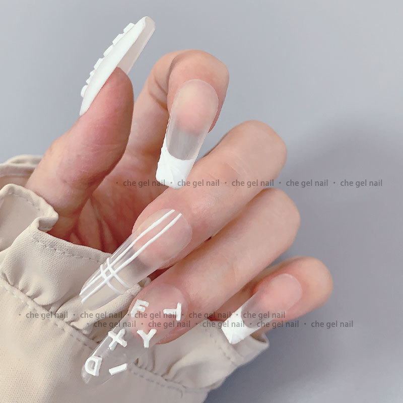 Inglés letras de uñas molde de silicona rápida talla suave molde de Internet celebridad arco desgaste uñas DIY herramienta de decoración de uñas