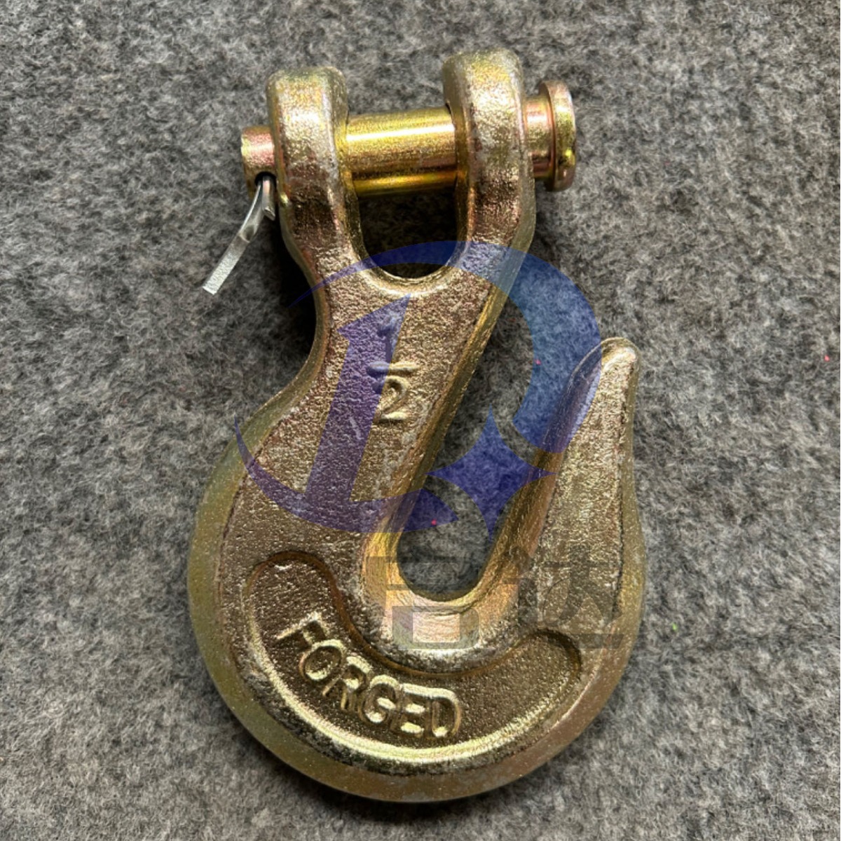 美式羊角抓钩链条连接器链条钩锻造钩子美式合金钢羊角抓钩厂家