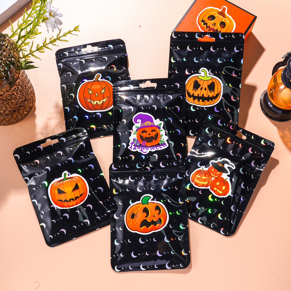 14g Weight Iron Ear Needle Material Drop Earrings Classification 1 Pair Quantity Party, Festival, Street Occasion Wood Material Halloween Festival ghost, Spider, Skull Pattern Women's Gender Hip-Hop, Funny Style 1 Pair Halloween Hip-Hop Funny Ghost Spider Skull Wood Drop Earrings 2