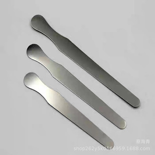 Thickened Stainless Steel Tongue Depressor Tongue Depressor Mixing Abalone Knife Hospital Clinic Oral Examination Tongue Depressor