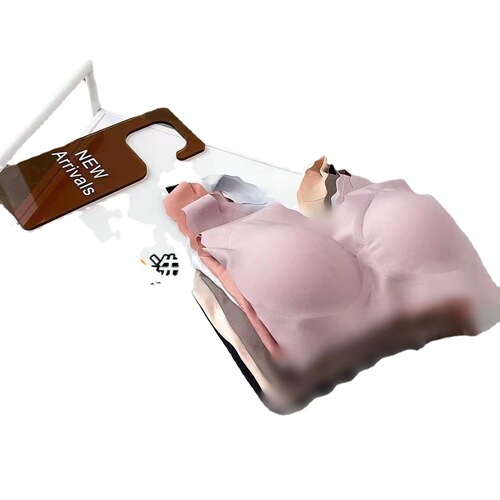 Yunduo Seamless Underwear Women's Wire-free Push-up One-piece Beauty Vest Sports Breathable Sleeping Large Size Bra