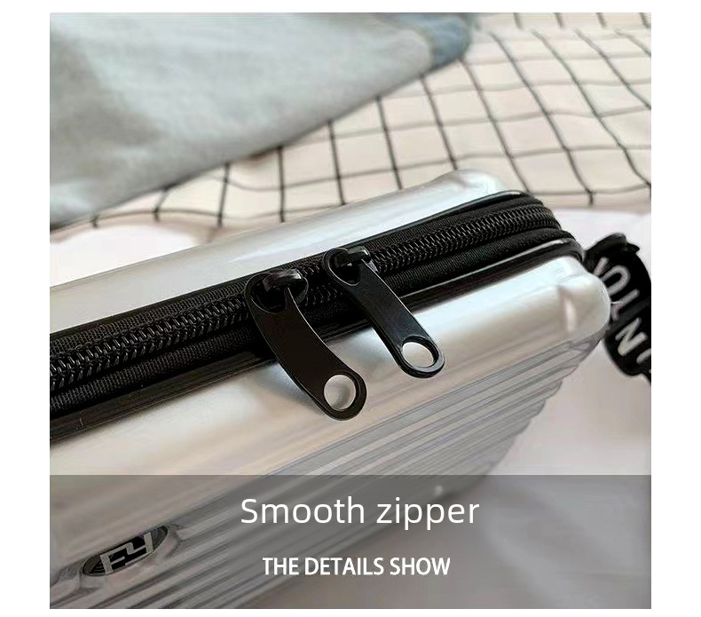 Cross-border new storage bag 7 inch hard shell small bag PC wash bag portable clutch bag high value cosmetic bag