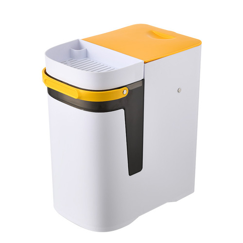 Tea bucket trash can two-in-one tea bucket tea dregs bucket tea set accessories waste water bucket large capacity tea table waste water bucket