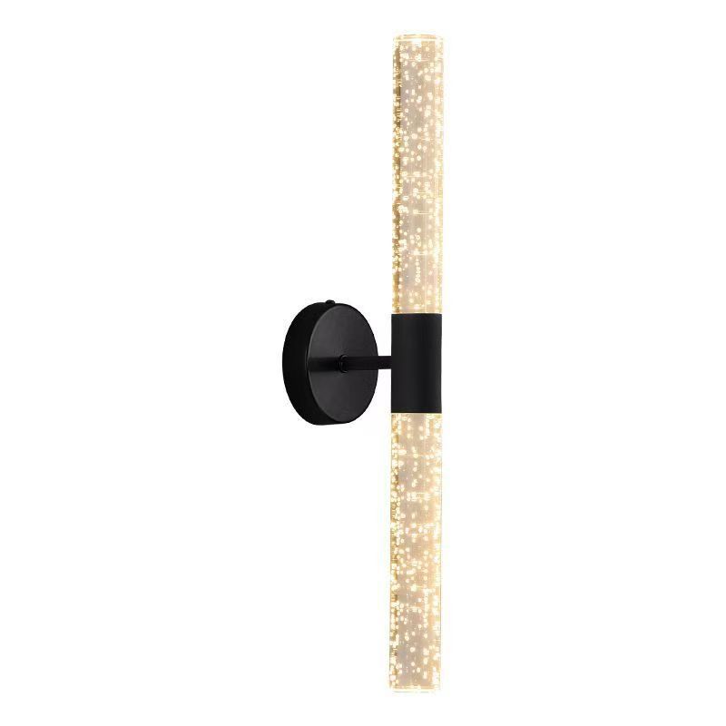 Nuevo moderno de dos cabezas nórdico minimalista minimalista minimalista creativo sala de estar pared de fondo lámpara de pared de lujo ligero lámpara de pared de dormitorio junto a la cama