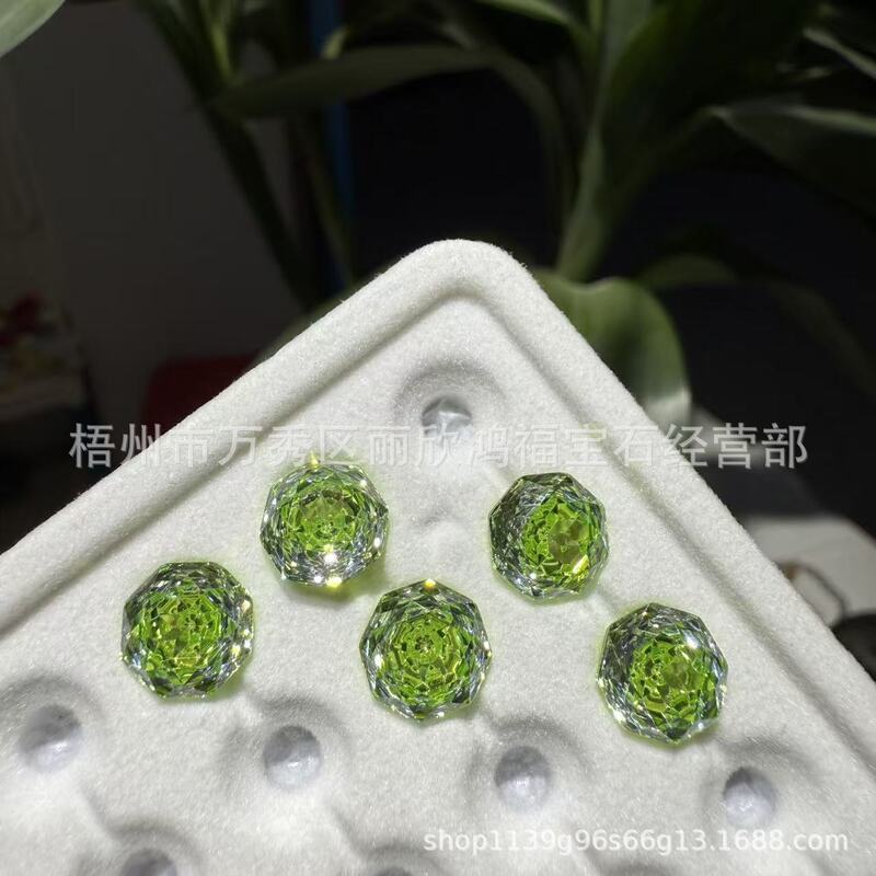 Wuzhou Direct Sales Eight-Sided Millennium Cut Rose Gemstone Gradient Zircon Nail Art Earrings Main Stone Loose Stone Jewelry Wuzhou Direct Sales Eight-Sided Millennium Cut Rose Gemstone Gradient Zircon Nail Art Earrings Main Stone Loose Stone Jewelry