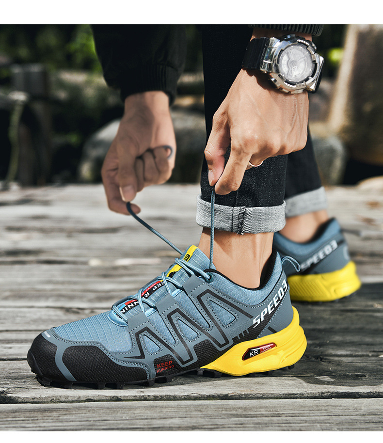 Scarpe sportive casual da uomo e invernali da uomo, da viaggio, traspiranti, Solomon, per escursioni all'aria aperta, king size_voghion.com