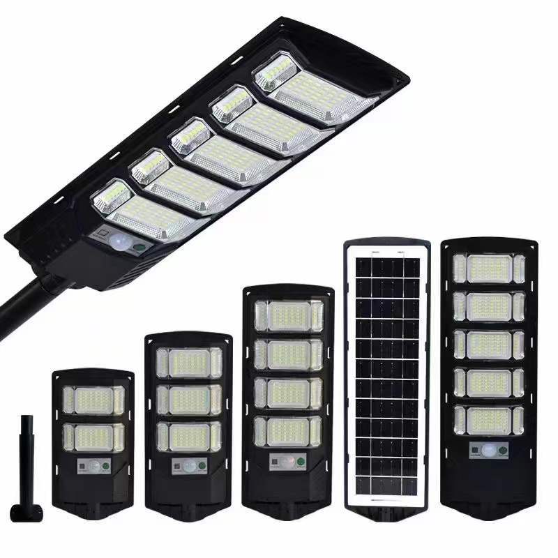 Nuevo comercio exterior transfronterizo e-commerce solar integrado lámpara de calle LED inducción del cuerpo humano lámpara de patio solar