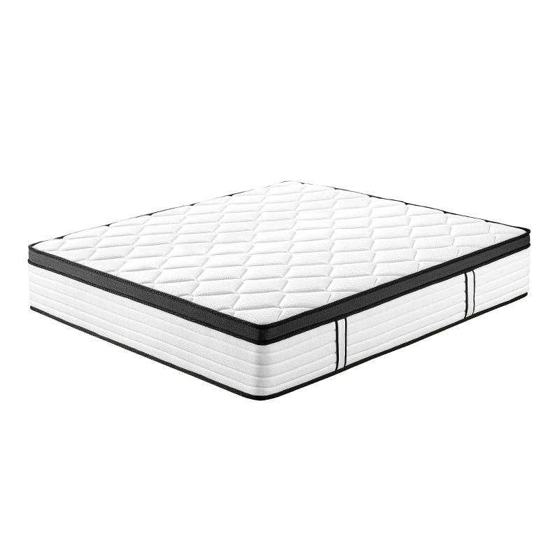Матрас для гостиничных апартаментов B&B с мягким и жестким пенополиуретановым наполнителем, пружинный, без давления, бесшумный, OEM, индивидуальный заказ, рулонная упаковка