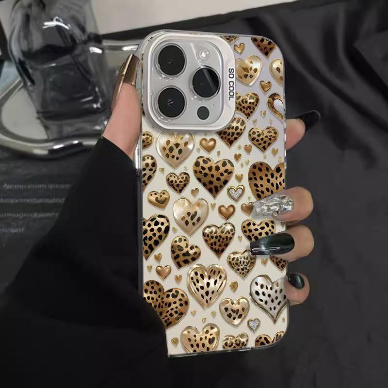 Nuevo amor para iphone16 funda para teléfono móvil Apple 15promax/14 personalidad 13pro12 Europa y América 11xr