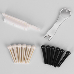 Folk Guitar Accessories, Acoustic Guitar Nail Puller, Guitar String Puller, String Nut, Fretboard Nut, Nut String Holder, Top and Bottom Nut