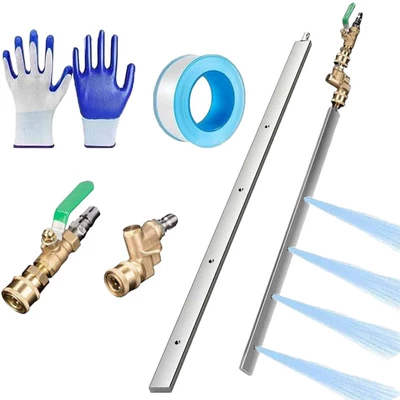 Artifact, Dedicated to Automobiles, Car cleaning tools - water-and-gas-dual-use-switch-anti-slip-gloves-sealing-ring-long-airplane-box-60cm
