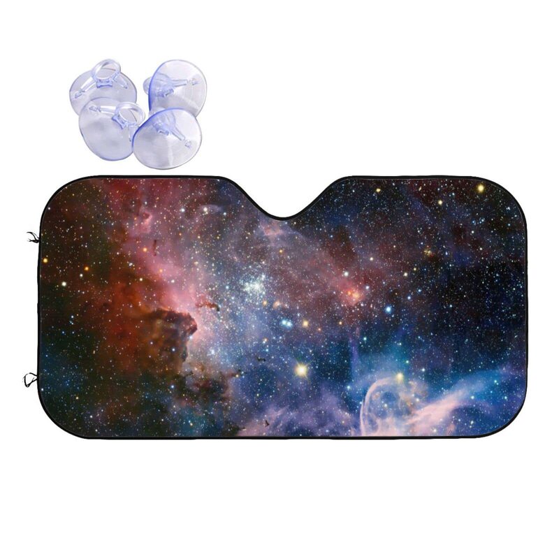 Galaxy Space windshield sun visor foldable UV reflector front window sun visor