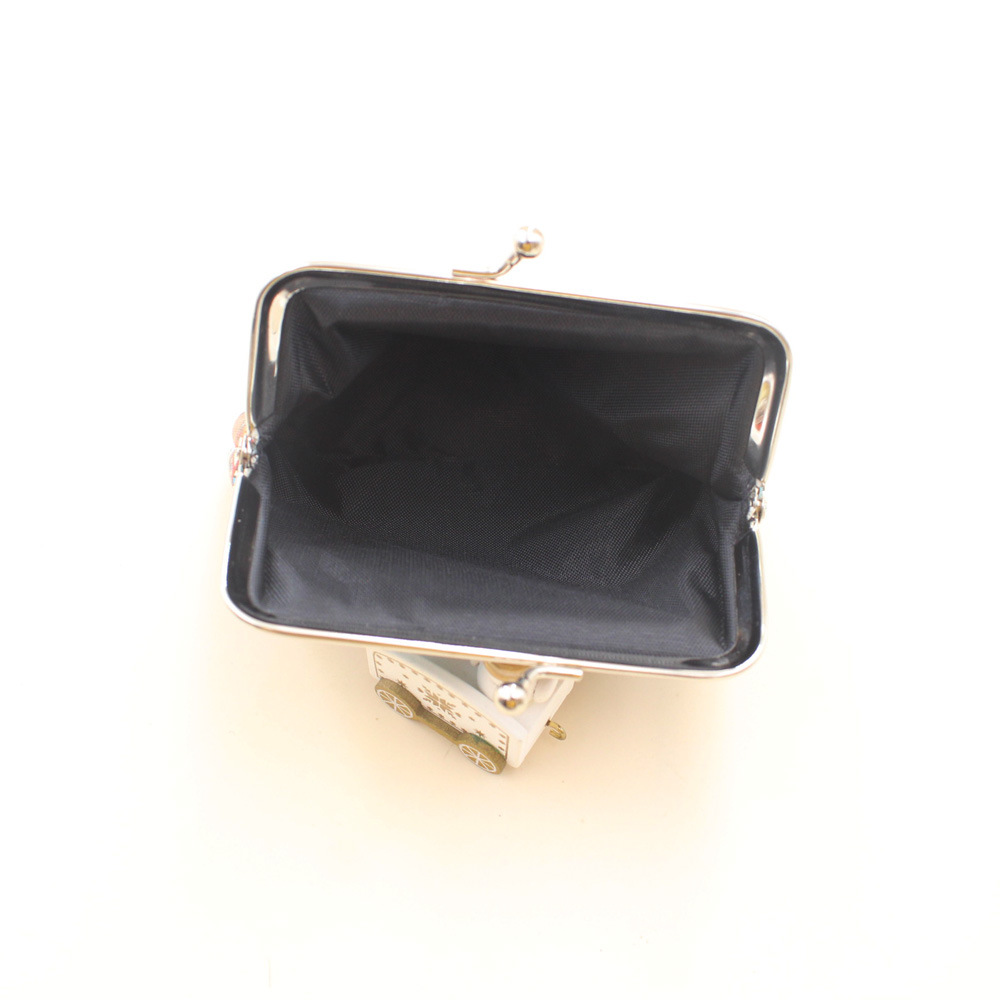 Women's Printing Pu Leather Clasp Frame Coin Purses display picture 2