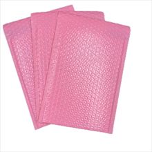 批发加厚粉色气泡袋服装包装快递袋泡沫材料打包包装袋印刷logo