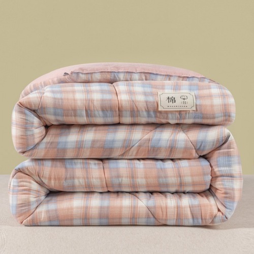 Pure Cotton Quilt from Xinjiang All Cotton Winter Quilt Spring and Autumn Season Quilt Cotton Quilt Core Student Dormitory Single Thick Warm Pad Quilt