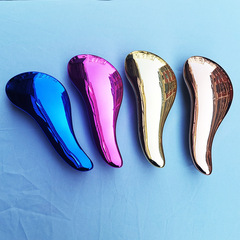 Stylist Hair Curling Comb, Household TT Cushion Massage Straightening Comb, Large Princess Portable Magic Hairbrush