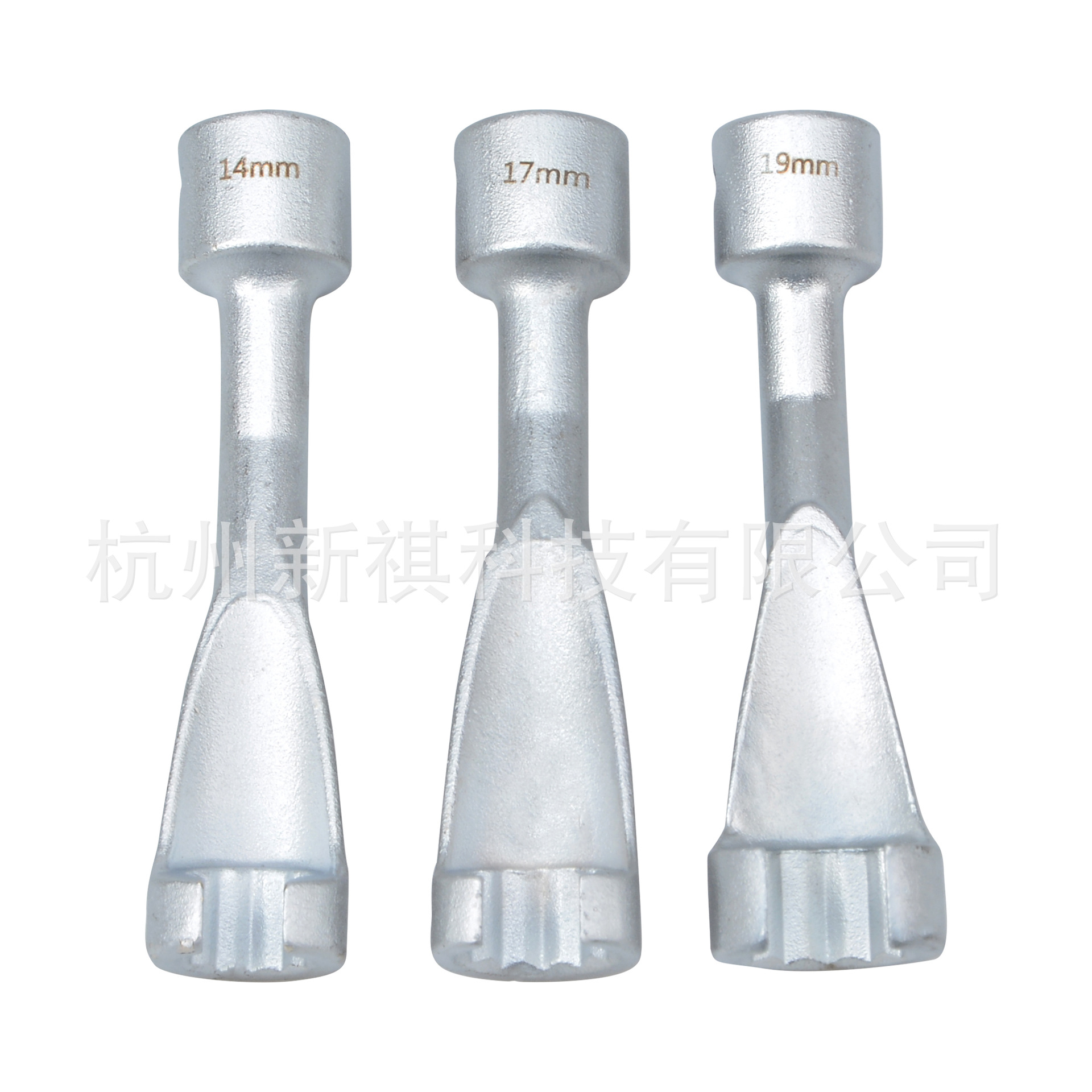 3件套喷油嘴燃油管接头套筒扳手 1/2 14MM 17MM 19MM  特殊套筒