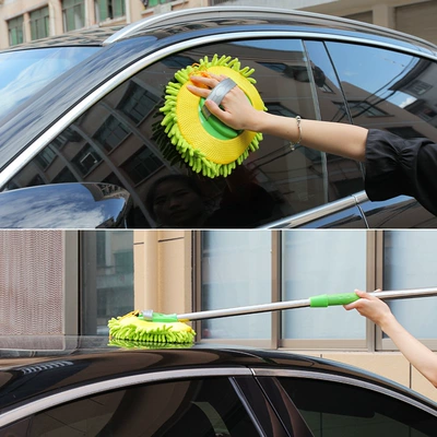 Car wash mop three-section: Car cleaning tools