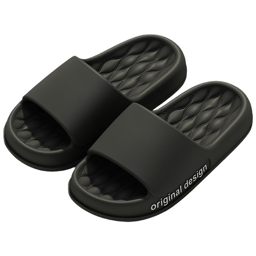 Large size slippers summer men's home slippers anti-slip and deodorant indoor bathing bathroom slippers plus size couple