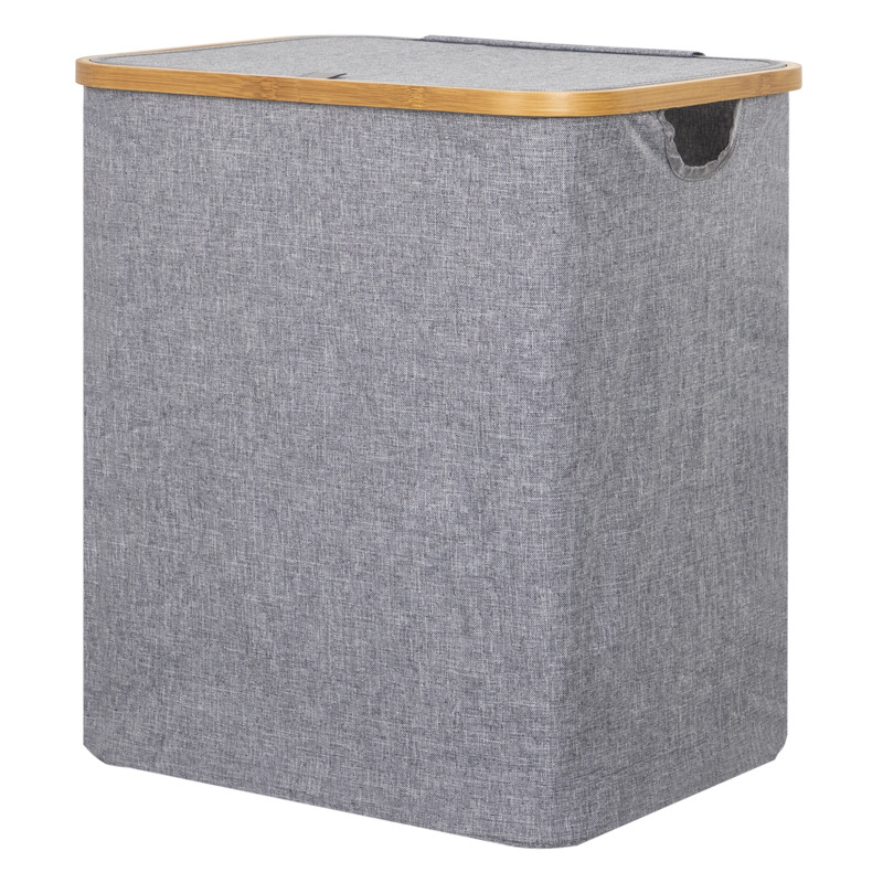 Cesta de lavandería Cesta de almacenamiento de lavandería doméstica Cesta de lavandería con ruedas Gap móvil Cubo de almacenamiento de gran capacidad