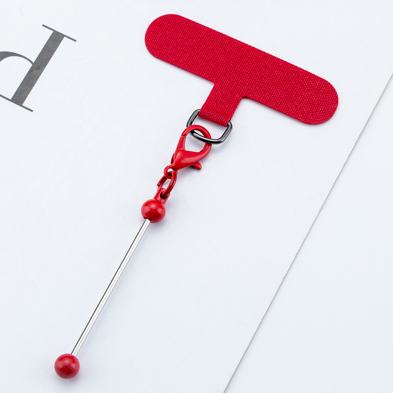 DIY beaded clip de teléfono móvil universal parche de fijación de color transparente anti-perdida junta fuerte clip