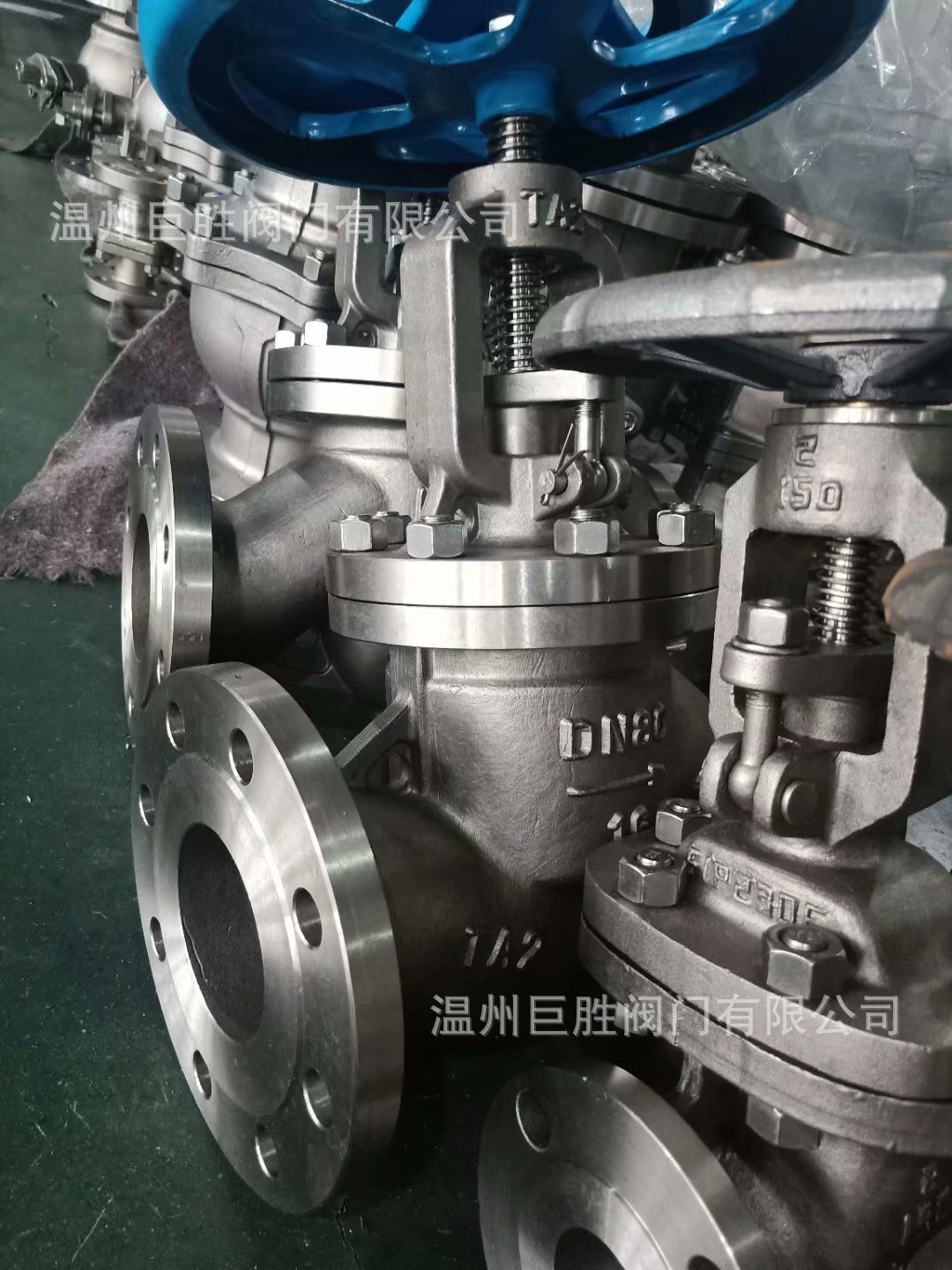 温州直接发货  钛截止阀 镍截止阀 J41W-16TA2 一手货源 材质达标