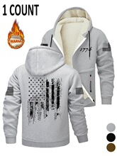 P 28554 3D Digital Print Flag Hoodie ӡ����ñ��