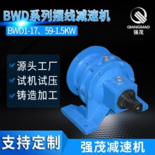 卧式小型减速机BWD系列摆线针轮减速机行星摆线变速箱减速器