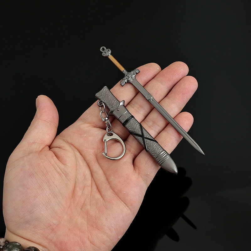 Полная металл resin декор оружие, 12 см