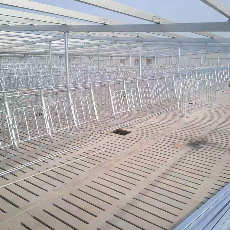 Cama de parto compuesta de cerdas de cría de corral de cerdos suministrada por fábrica placa de fuga de estiércol para cría de cerdos y cría de crías de cerdos