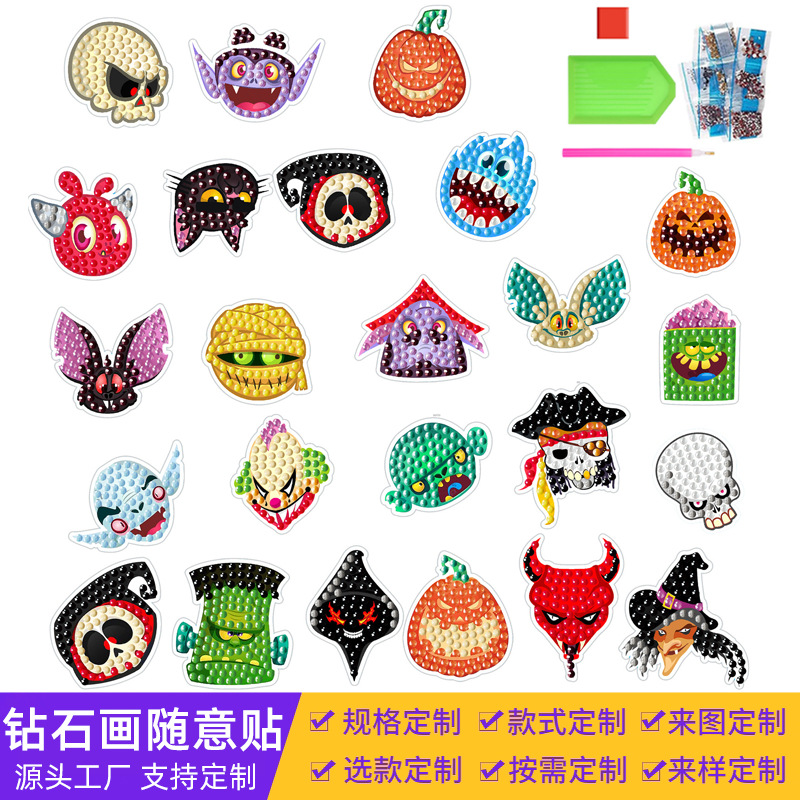 Ventas calientes de Halloween Monstruo Diamante