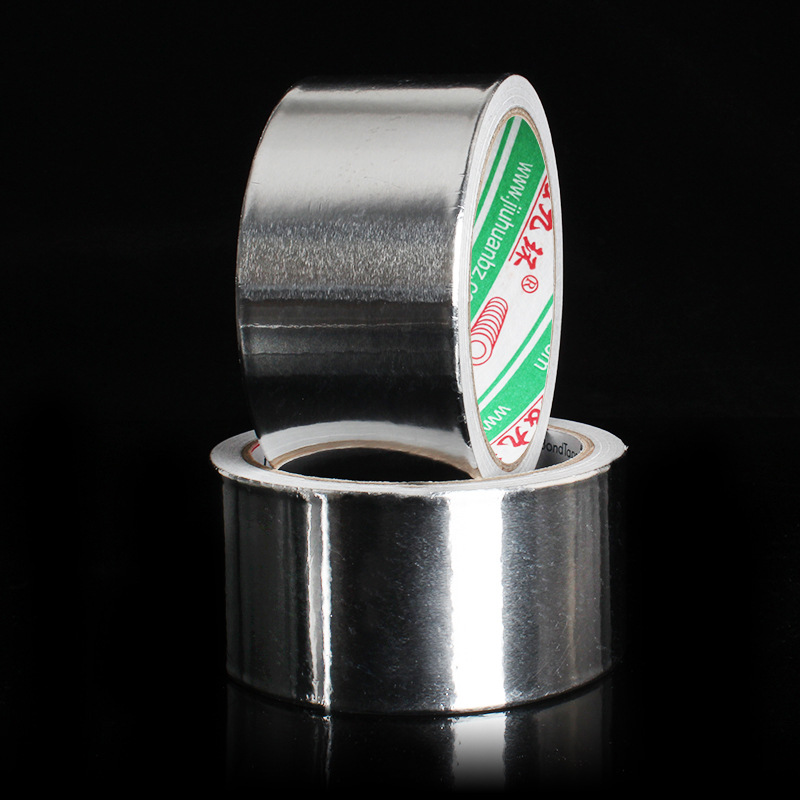 Cinta de papel de aluminio autoadhesiva, tubo de aislamiento de caucho y plástico, algodón de aislamiento térmico, resistente a altas temperaturas, impermeable y antienvejecimiento, papel de revestimiento de fugas, papel de aluminio