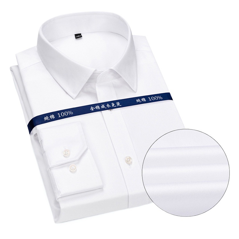 Romon camisas de algodón de alta gama DP prêt-à-porter camisas blancas de negocios sin planchar camisas para hombres y mujeres ropa formal de cuello blanco herramientas empresariales