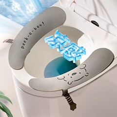 家用马桶坐垫四季通用硅胶坐便垫马桶贴冬夏季家用马桶垫圈坐便器