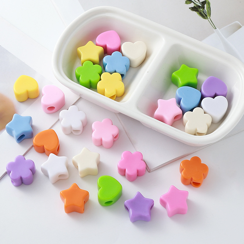 21mm Heart Beads, Flowers, Five-Pointed Stars, Scattered Beads, DIY Bag Hanging Accessories, Keychain, Mobile Phone Chain, Dopamine Jewelry 21mm Heart Beads, Flowers, Five-Pointed Stars, Scattered Beads, DIY Bag Hanging Accessories, Keychain, Mobile Phone Chain, Dopamine Jewelry