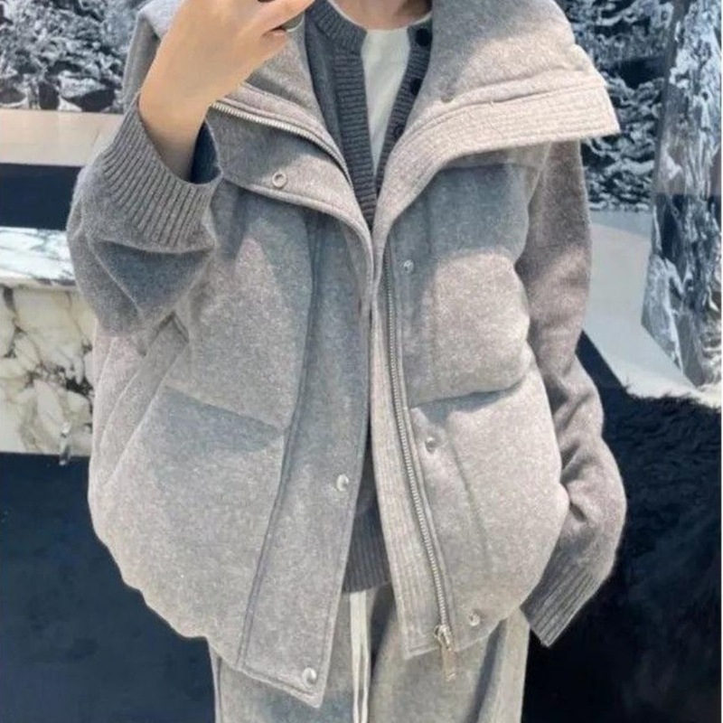 韩版时尚羽绒棉马甲女短款冬季保暖棉背心宽松外套立领无袖坎肩潮|undefined