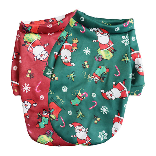 Pet supplies, dog clothes, fashionable thin velvet pet floral clothes, two-legged sweatshirts, dog clothing manufacturers wholesale