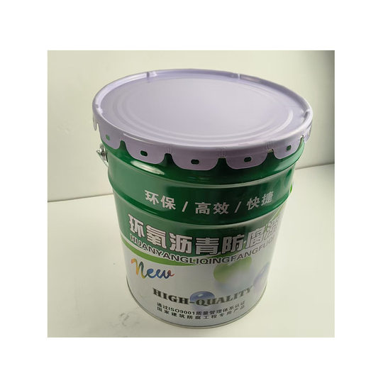 Epoxy Coal Tar Coating Anticorrosive Paint Pipeline Cement Foundation Buried Sewage Pool Asphalt Paint