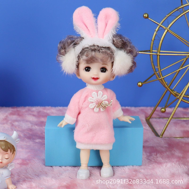 Набор кукол — Принцесса поиграем вDress-Up 17 см, Семейный набор для игры с несколькими нарядами