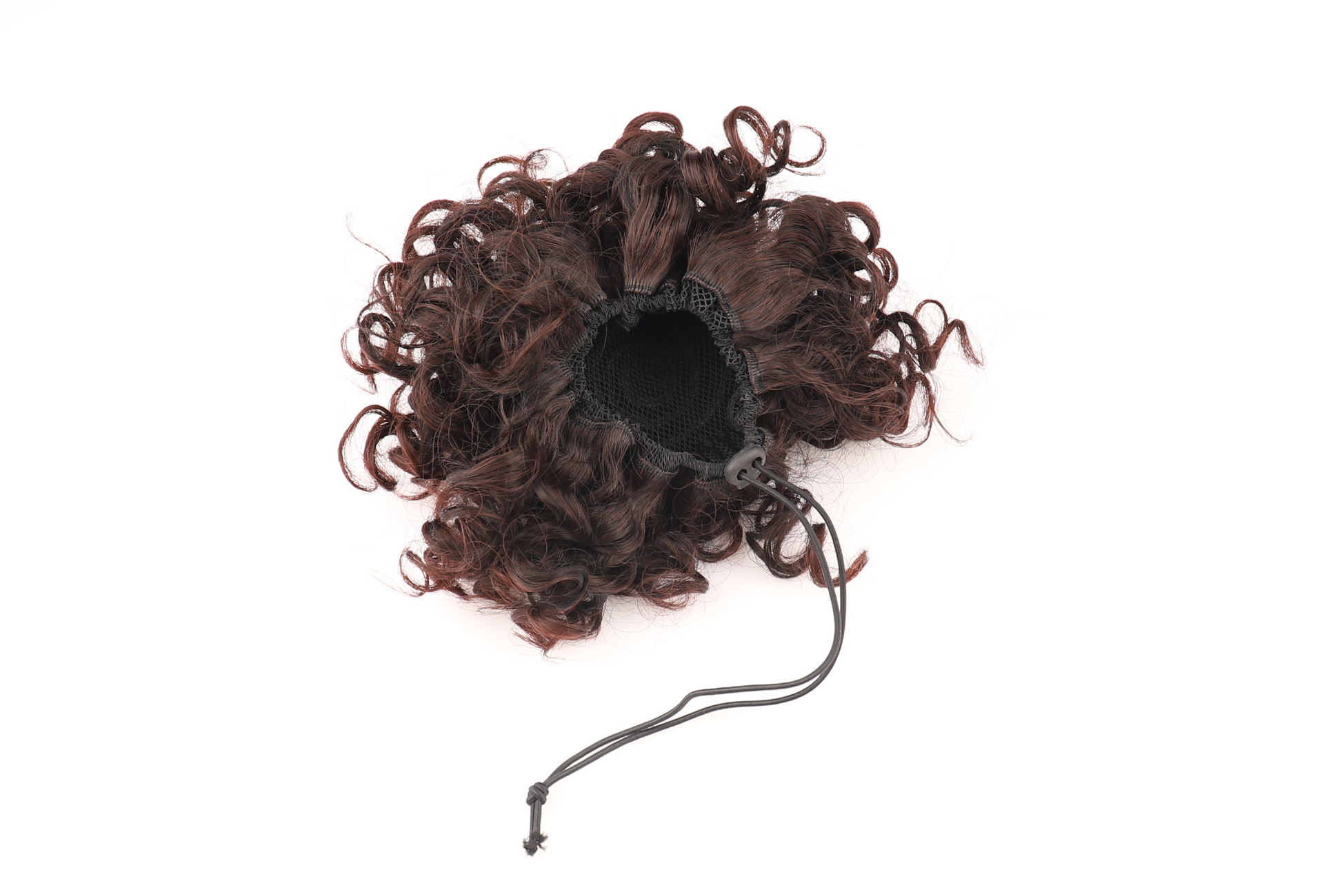 Borsa per parrucca con coulisse elastica, per ricci ondulati e grandi, con coulisse, borsa per capelli disordinati, in fibra chimica, per parrucca in seta ad alta temperatura_voghion.com