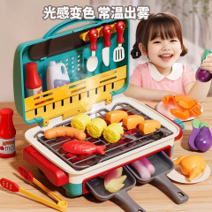 子供シミュレーションスプレーオーブン変色調理器具セット