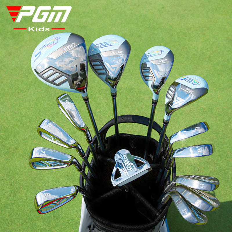 Bộ gậy golf thiếu niên PGM chứng nhận R&A USGA dành cho bé gái – hợp kim titan — 14 thanh carbon cao 168-175cm, 14 thanh carbon cao 160-168cm, 14 thanh carbon cao 152-160cm, 14 thanh carbon cao 145-152cm