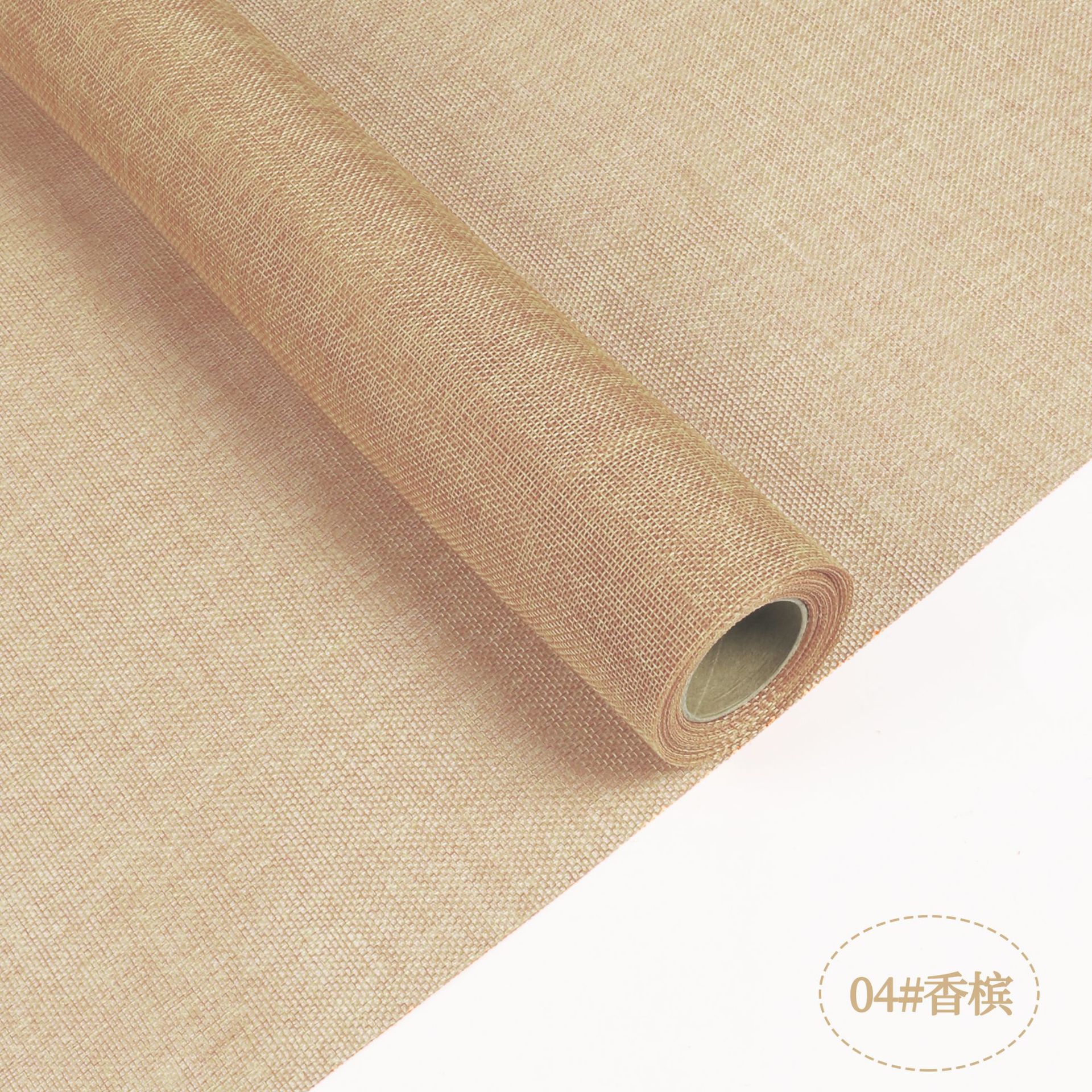 Fábrica de fiestas de flores al por mayor de color sólido enrollar hilo de red flor envasado tela de red florista ramo de flores envasado hilo de red colorido lino rollo